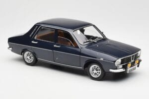 Renault 12 TS Albastru Închis Norev 1:18 185214 Metal - imaginea 6 din 8