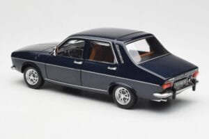 Renault 12 TS Albastru Închis Norev 1:18 185214 Metal - imaginea 7 din 8