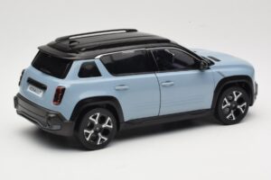 Renault 4 E-Tech Electric Cloud Blue Norev 1:18 185521 Metal - imaginea 3 din 8