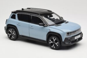 Renault 4 E-Tech Electric Cloud Blue Norev 1:18 185521 Metal - imaginea 6 din 8