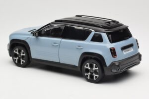 Renault 4 E-Tech Electric Cloud Blue Norev 1:18 185521 Metal - imaginea 7 din 8