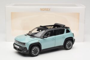 Renault 4 E-Tech Electric Hauts de France Green Norev 1:18 185520 Metal - imaginea 8 din 8