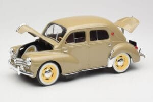 Renault 4CV Berline Gris Ardoise Solido 1:18 8059 Metal - imaginea 2 din 8