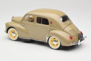 Renault 4CV Berline Gris Ardoise Solido 1:18 8059 Metal - imaginea 7 din 8