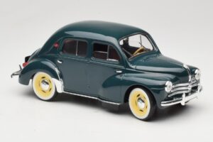 Renault 4CV Verde Solido 1:18 8047 Metal - imaginea 4 din 6