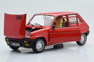 Renault 5 Alpine Turbo Roșu Norev 1:18 185243 Metal - imaginea 2 din 8
