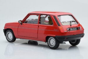 Renault 5 Alpine Turbo Roșu Norev 1:18 185243 Metal - imaginea 7 din 8