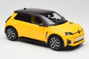 Renault 5 E-Tech Pop Galben & Negru Norev 1:18 185500 Metal - imaginea 2 din 8