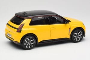 Renault 5 E-Tech Pop Galben & Negru Norev 1:18 185500 Metal - imaginea 4 din 8