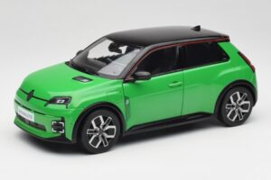 Renault 5 E-Tech Electric Pop Verde & Negru Norev 1:18 185502 Metal