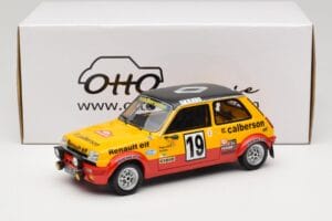 Renault 5 Group 2 #19 Rally Monte Carlo 1978 Otto 1:18 OT034 Rășină - imaginea 6 din 6