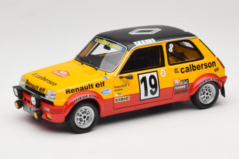 Renault 5 Group 2 #19 Rally Monte Carlo 1978 Otto 1:18 OT034 Rășină