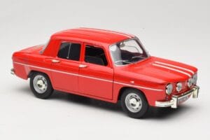 Renault 8 Gordini Roșu Solido 1:18 9018-M1 Metal - imaginea 6 din 8