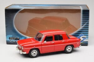 Renault 8 Gordini Roșu Solido 1:18 9018-M1 Metal - imaginea 8 din 8