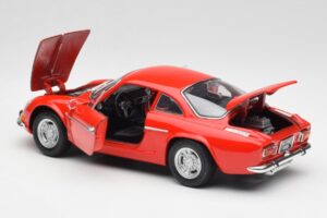 Alpine A110 1600S Roșu Maisto 1:18 50322 Metal - imaginea 5 din 8
