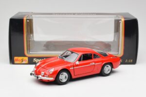 Alpine A110 1600S Roșu Maisto 1:18 50322 Metal - imaginea 8 din 8