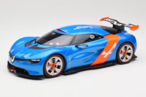Alpine A110-50 Albastru & Portocaliu Norev 1:18 185147 Metal