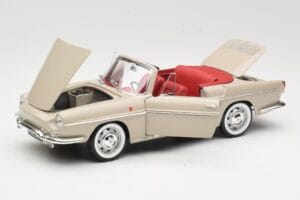 Renault Caravelle Cabriolet Bej Norev 1:18 185150 Metal - imaginea 2 din 8