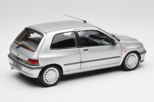 Renault Clio 16S Mk1 Iceberg Gri Norev 1:18 185256 Metal - imaginea 3 din 8