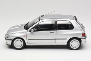 Renault Clio 16S Mk1 Iceberg Gri Norev 1:18 185256 Metal - imaginea 4 din 8