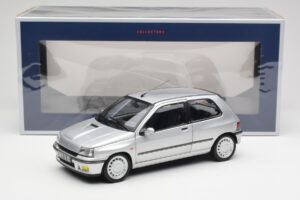 Renault Clio 16S Mk1 Iceberg Gri Norev 1:18 185256 Metal - imaginea 8 din 8