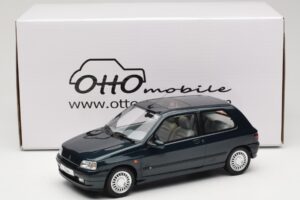 Renault Clio Baccara 1.8 Abyss Green Otto 1:18 OT1157 Rășină - imaginea 6 din 6