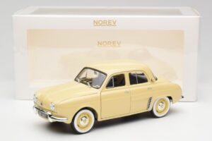Renault Dauphine Bej Norev 1:18 185258 Metal - imaginea 8 din 8
