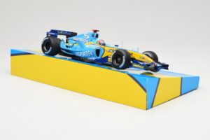 Renault R25 #5 F. Alonso Brazilian GP F1 World Champion 2005 Minichamps 1:18 147051705-R1 Metal - imaginea 4 din 8