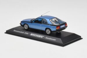 Renault Fuego Albastru Metalizat Minichamps 1:43 400113520 Metal - imaginea 3 din 4