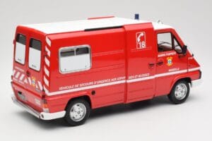 Renault Master T30 VSAB Pompieri Roșu Otto 1:18 OT1107 Rășină - imaginea 2 din 6