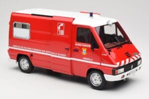 Renault Master T30 VSAB Pompieri Roșu Otto 1:18 OT1107 Rășină - imaginea 4 din 6