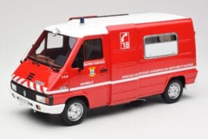 Renault Master T30 VSAB Pompieri Roșu Otto 1:18 OT1107 Rășină