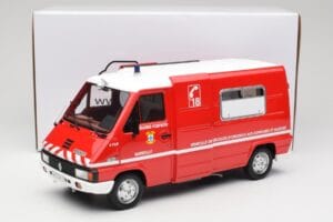 Renault Master T30 VSAB Pompieri Roșu Otto 1:18 OT1107 Rășină - imaginea 6 din 6