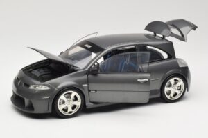 Renault Megane Mk2 RS Vampire Grey Norev 1:18 185101 Metal - imaginea 2 din 8