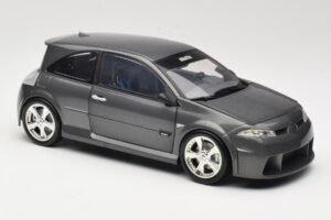 Renault Megane Mk2 RS Vampire Grey Norev 1:18 185101 Metal - imaginea 6 din 8