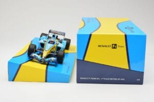 Renault R25 #5 F. Alonso 2nd Place British GP 2005 Minichamps 1:18 147051105 Metal - imaginea 6 din 6