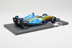 Renault R25 #5 F. Alonso 2nd Place British GP 2005 Minichamps 1:18 117051105 Metal - imaginea 3 din 6