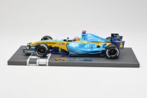 Renault R25 #5 F. Alonso 2nd Place British GP 2005 Minichamps 1:18 117051105 Metal