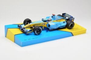 Renault R25 #5 F. Alonso 2nd Place British GP 2005 Minichamps 1:18 147051105 Metal - imaginea 2 din 6