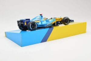 Renault R26 #1 F. Alonso F1 World Champion Brazilian GP 2006 Minichamps 1:18 147061801 Metal - imaginea 3 din 6