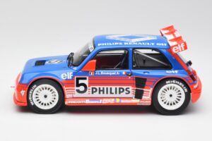 Renault R5 Maxi Turbo #5 Philips J-L. Busquet Superproduction 1987 Otto 1:18 OT1094 Rășină - imaginea 3 din 6