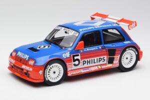 Renault R5 Maxi Turbo #5 Philips J-L. Busquet Superproduction 1987 Otto 1:18 OT1094 Rășină
