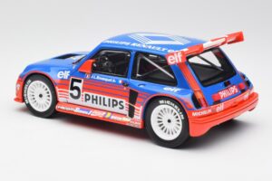 Renault R5 Maxi Turbo #5 Philips J-L. Busquet Superproduction 1987 Otto 1:18 OT1094 Rășină - imaginea 5 din 6