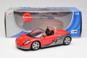 Renault Sport Spider Roșu Anson 1:18 30350 Metal - imaginea 8 din 8