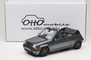 Renault Super 5 GT Turbo Cabriolet EBS Gris Tungstene Otto 1:18 OT1196 Rășină - imaginea 6 din 6