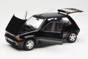 Renault Super 5 GT Turbo Phase 2 Negru Norev 1:18 185244 Metal - imaginea 2 din 8