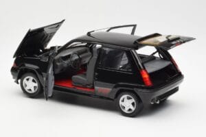 Renault Super 5 GT Turbo Phase 2 Negru Norev 1:18 185244 Metal - imaginea 5 din 8