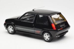 Renault Super 5 GT Turbo Phase 2 Negru Norev 1:18 185244 Metal - imaginea 7 din 8