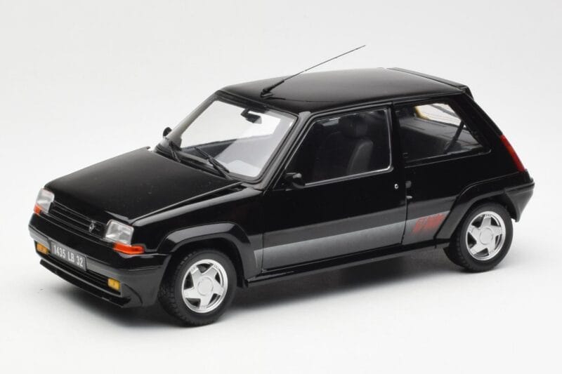 Renault Super 5 GT Turbo Phase 2 Negru Norev 1:18 185244 Metal