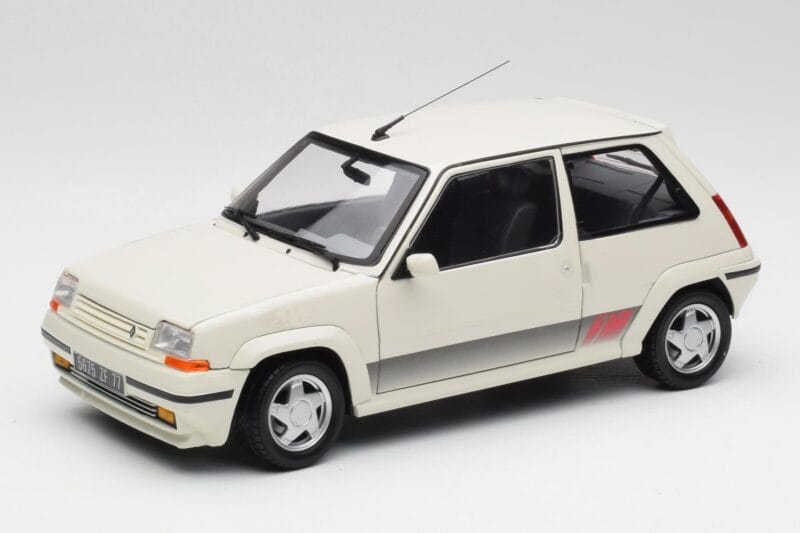 Renault Super 5 GT Turbo Phase 2 Alb Perlat Norev 1:18 185206 Metal